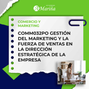 COMM032PO GESTIÓN DEL MARKETING Y LA FUERZA DE VENTAS EN LA DIRECCIÓN ESTRATÉGICA DE LA EMPRESA